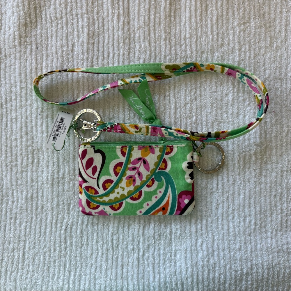 Vera Bradley Lanyard and Zip ID case three sets - Picture 3 of 4